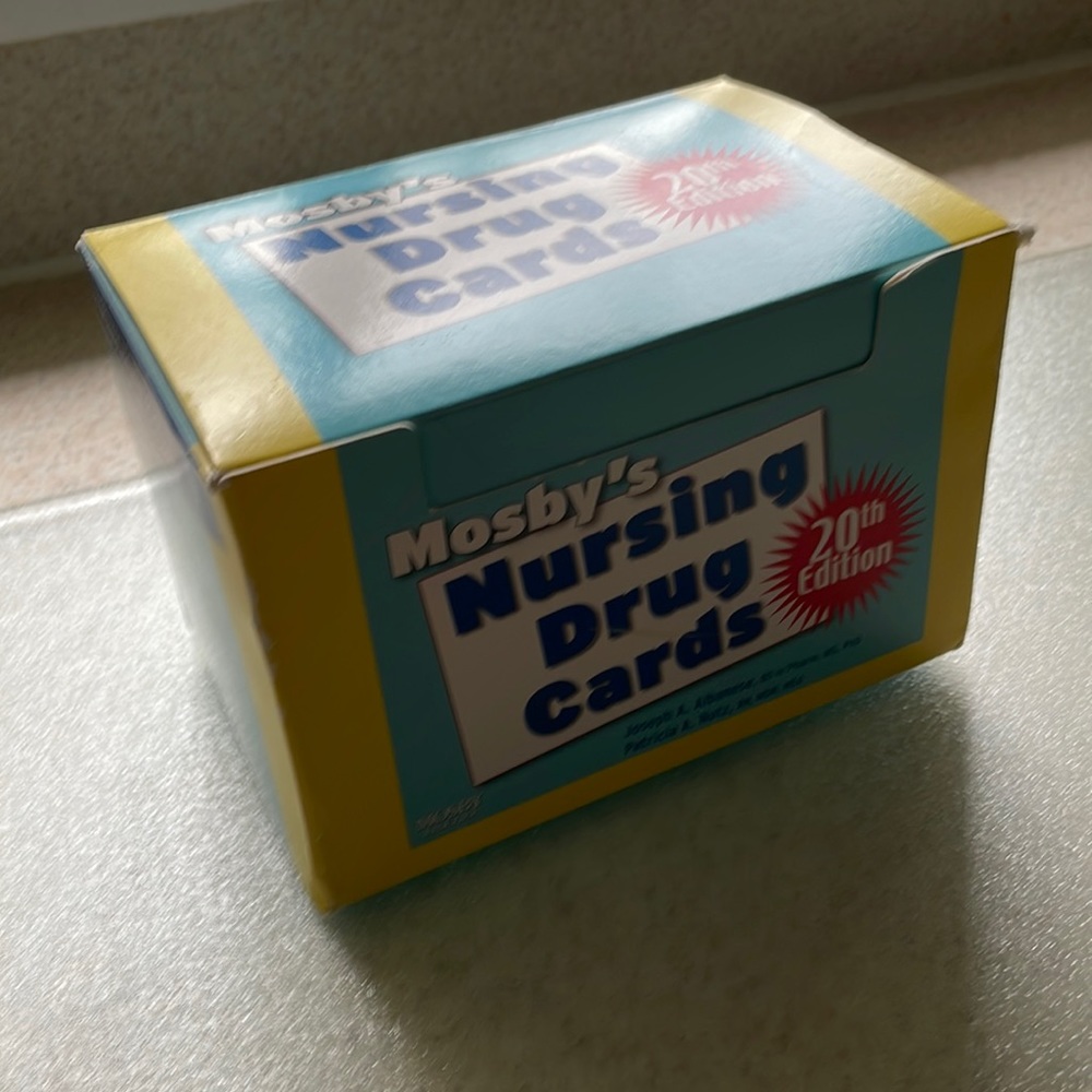 Mosby’s Nursing Drug Cards 20th Edition